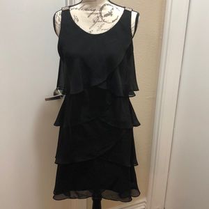 Macy’s Little Black Dress with Ruffles—Very Gatsby